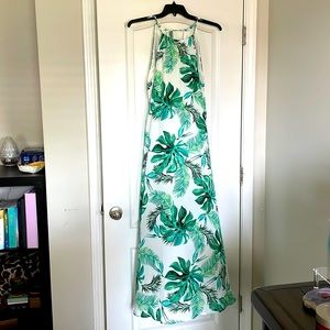 Tropical Maxi dress. Size: L. Brand: Carmela